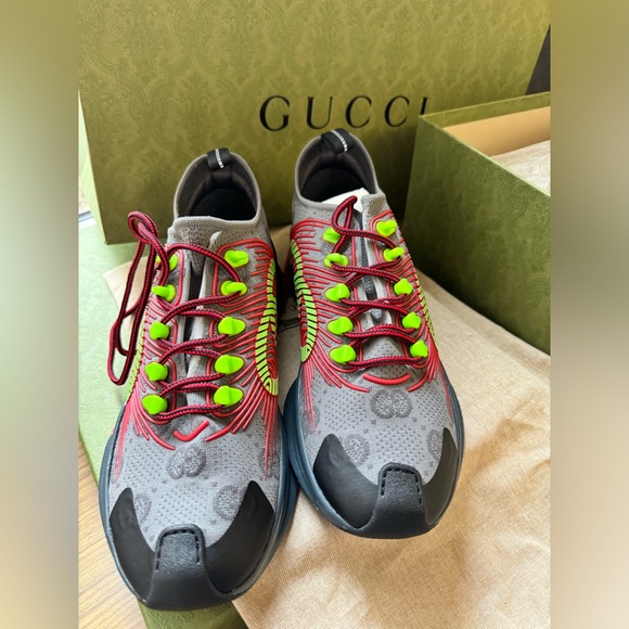 ✅Gucci Mens Sneakers -Size 8 - Picture 11 of 17